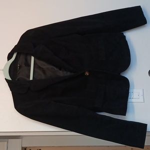 Black corduroy blazer